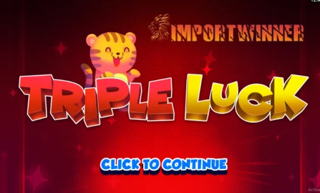game slot triple luck review