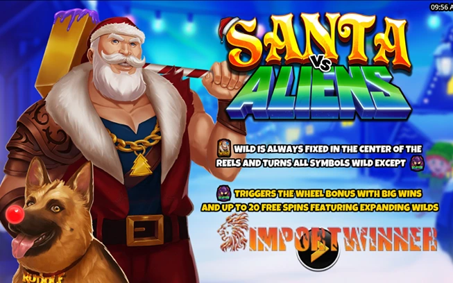 game slot Santa vs Alien review