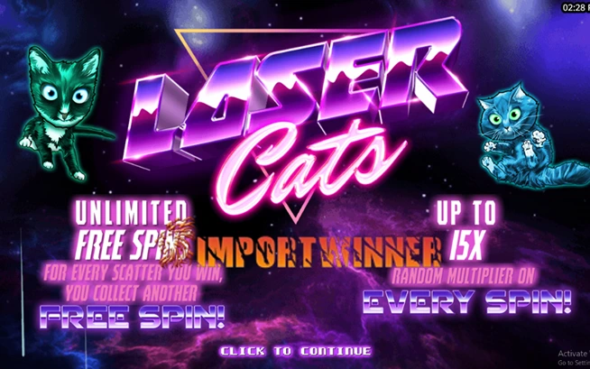 game slot laser cats review